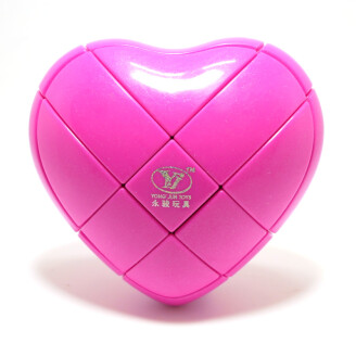 Heart 3x3x3 Pink image