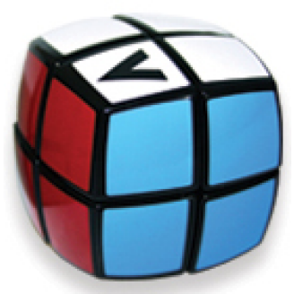 V-CUBE 2 Pillow Black kuva