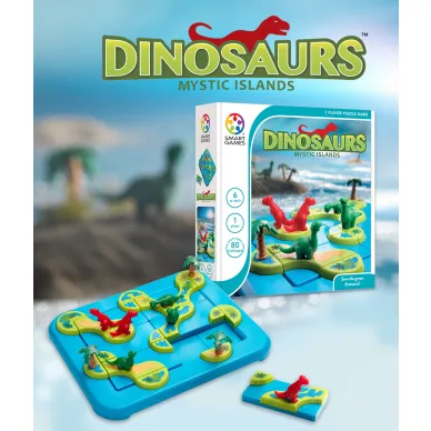 smartgames product banner Dinosaurs Mystic Island kuva