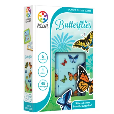 SG 439 MULTI BUTTERFLIES 3D BOX image