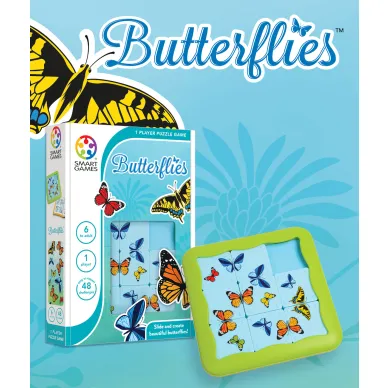 smartgames product banner Butterflies image
