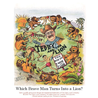 Teddy and the Lion image