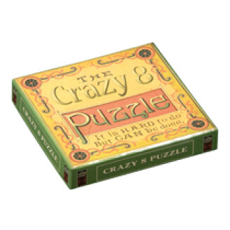 Vintage puzzles The Crazy 8 image