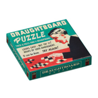 Vintage puzzles Draughtboard Puzzle image