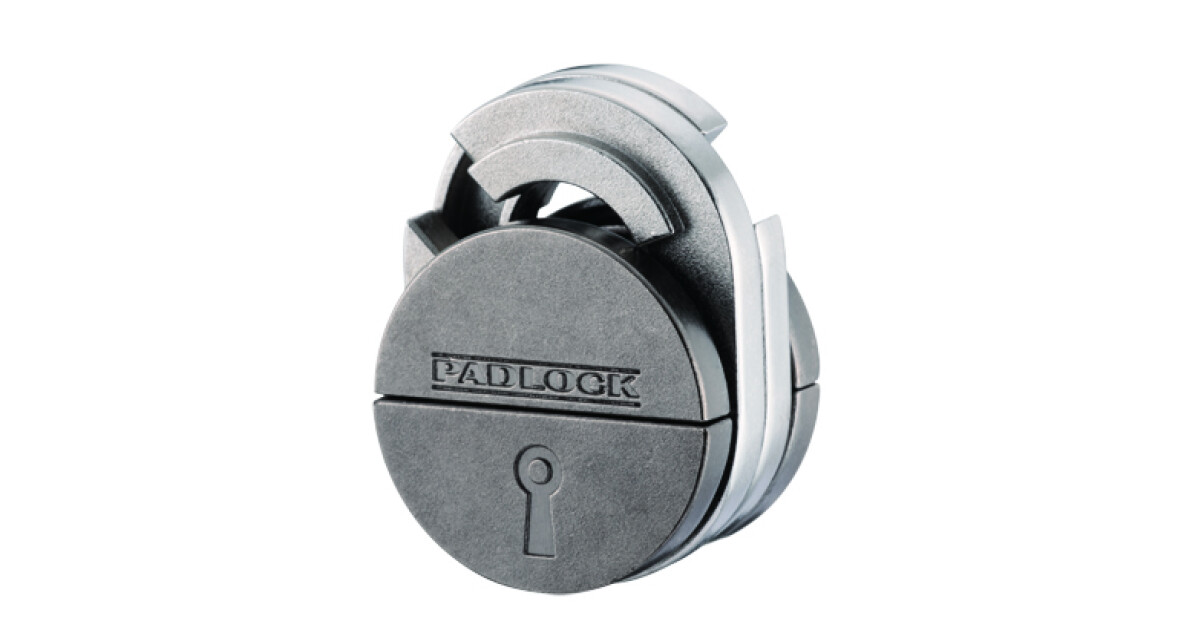 Padlock puzzle top