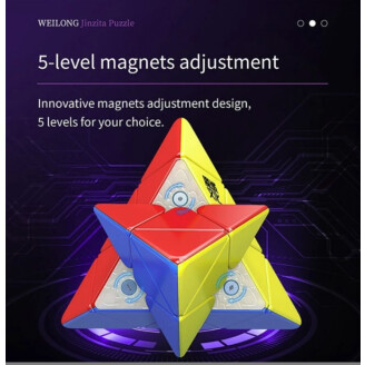 Moyu Weilong Jinzita Pyraminx Magnetic image