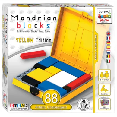 mondrian block YELLOW image