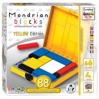 mondrian block YELLOW image