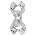 515188 Mini Huzzle Chain silver 1 new