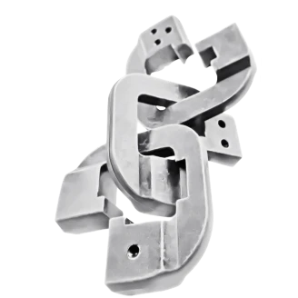 Mini Huzzle Chain Silver image