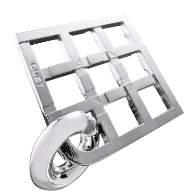 515185 Mini Huzzle Duet silver front new image
