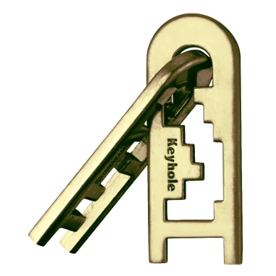 515178 Mini Huzzle Keyhole gold 1 2 new image