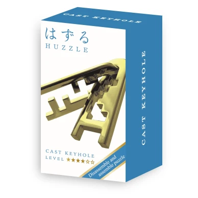 515178 Mini Huzzle Keyhole gold PKG image