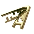 515178 Mini Huzzle Keyhole gold front new
