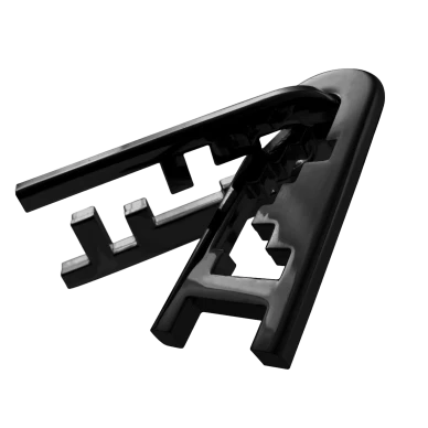 515179 Mini Huzzle Keyhole black front new image