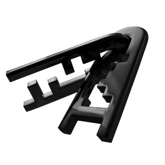 Mini Huzzle Keyhole Black image