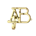 515171 Mini Huzzle ABC gold G1 new