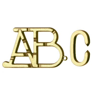 515171 Mini Huzzle ABC gold G2 new image