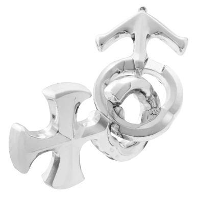 515175 Mini Huzzle Dolce silver front new image