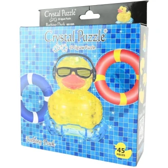 Crystal Puzzle Bathing Duck image