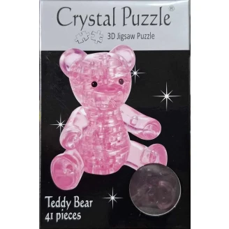 Crystal Puzzle teddy Bear (Pink) image