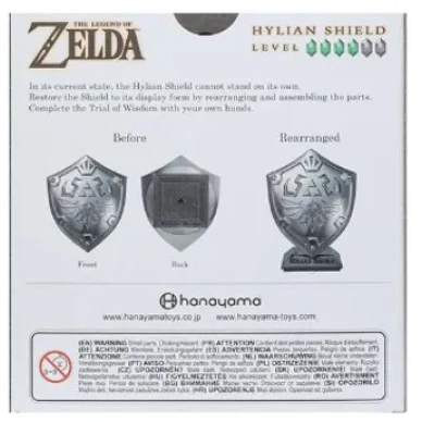 Zelda Hylian Shield Box back kuva