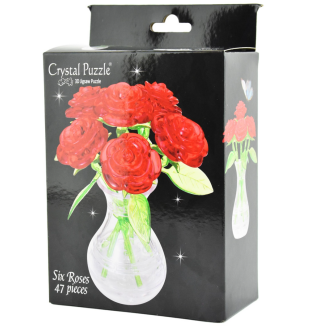 Crsytal red roses 1 image