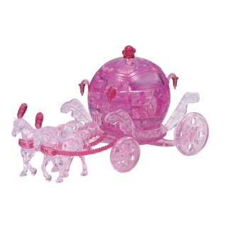Crystal Puzzle Carriage Pink image