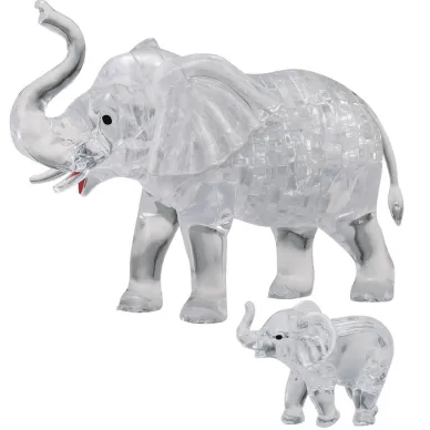 Crystal elephant set image