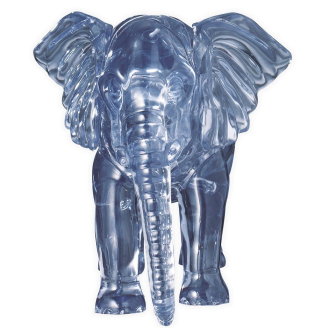 Crystal elephant image
