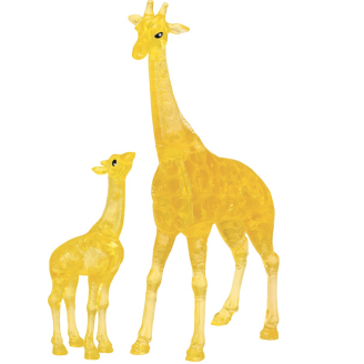 Crystal giraffe set kuva