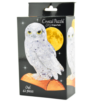 Crystal owl clear 1 image
