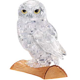 Crystal Puzzle Owl (Clear) image