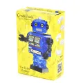 Crystal robot blue 1