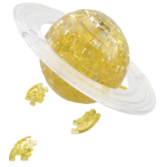 Crystal Puzzle Saturn (Gold) image