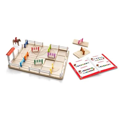 SmartGames Horse Academy pelilauta ja osat kuva