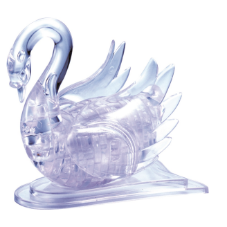 Crystal Puzzle Swan image