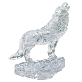 crystal wolf clear image