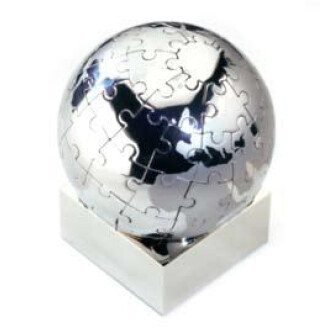 globe puzzle image